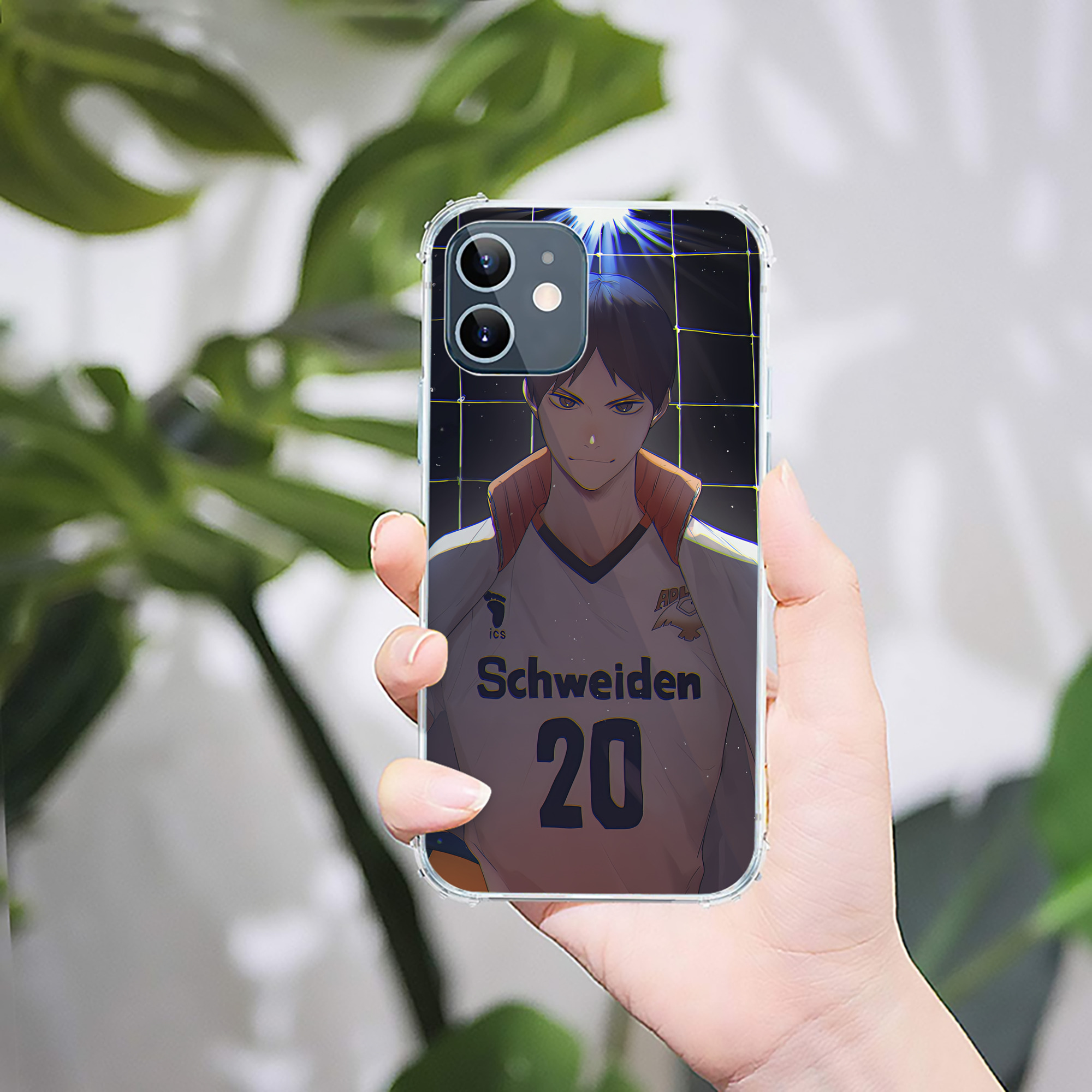 （画像用） ハイキュー!! Haikyu!! 【iPhone 12シリーズ対応】透明スマホケース（クリアソフトケース）